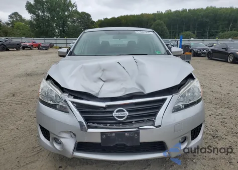 2015 Nissan Sentra S z USA, uszkodzony, nr VIN 3N1AB7AP1FY265286